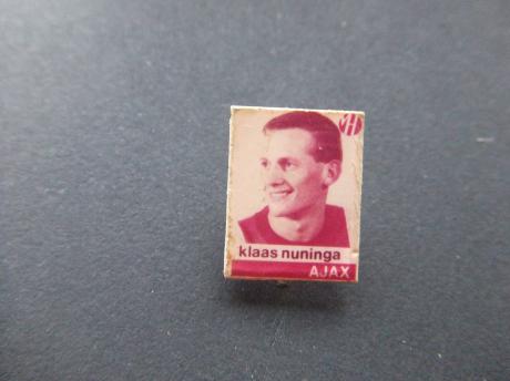 Ajax Klaas Nunninga oud speler